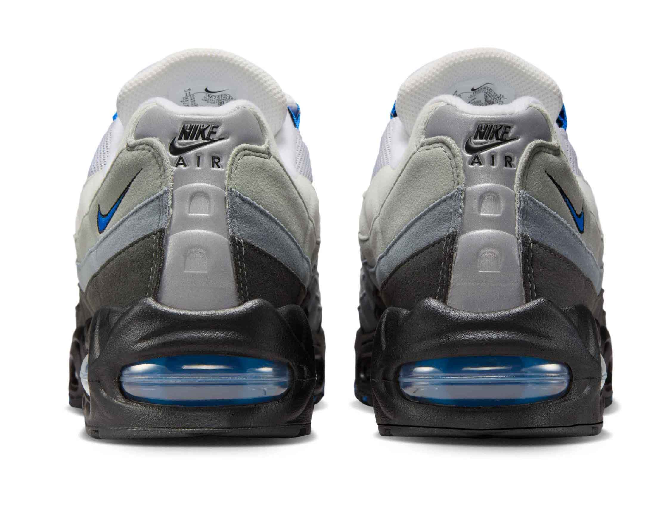 ナイキ AIR MAX 95 Cool Grey and Blue Spark Air Max 95 'Cool Grey and Blue Spark' (IM7410-100) Release