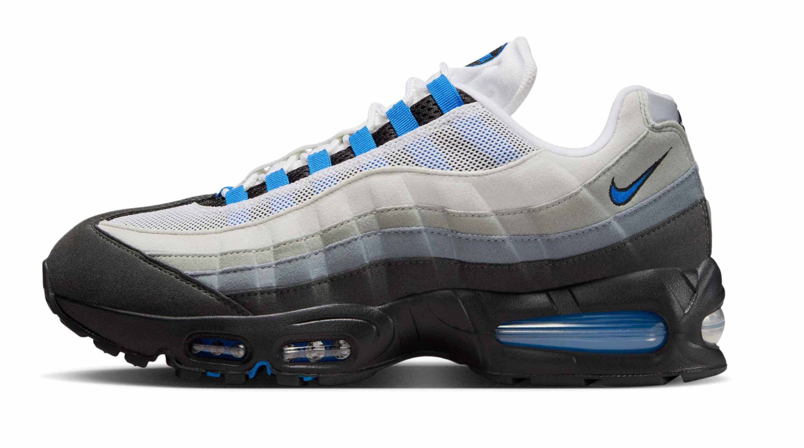 ナイキ AIR MAX 95 Cool Grey and Blue Spark Nike Air Max 95 OG 'Cool Grey/Blue Spark' – Unheardof Brand