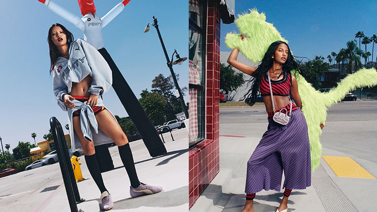 Rihanna perfects sport fashion in new FENTY x PUMA collection