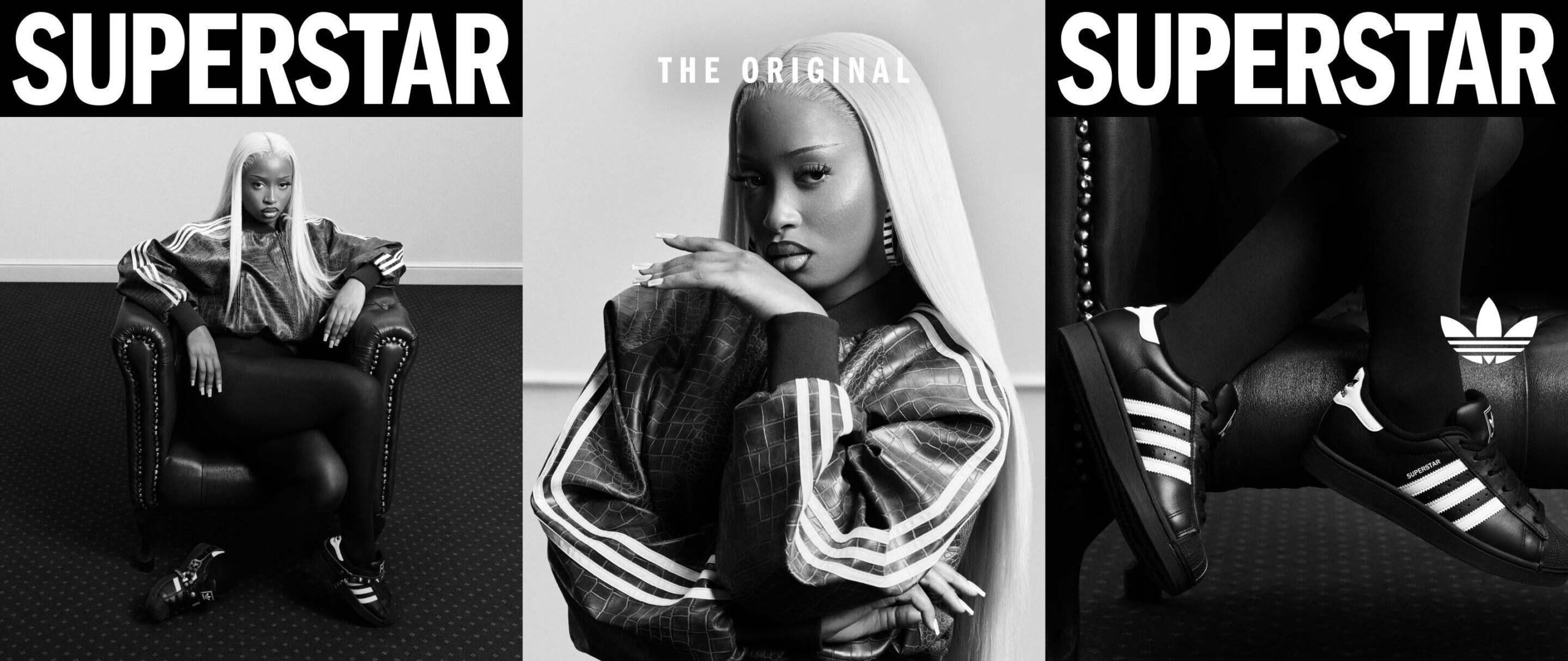 Uncle Waffles adidas Originals Superstar Spring 2026 campaign