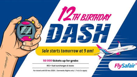 FlySafairโs R12 ticket sale launching this Wednesday