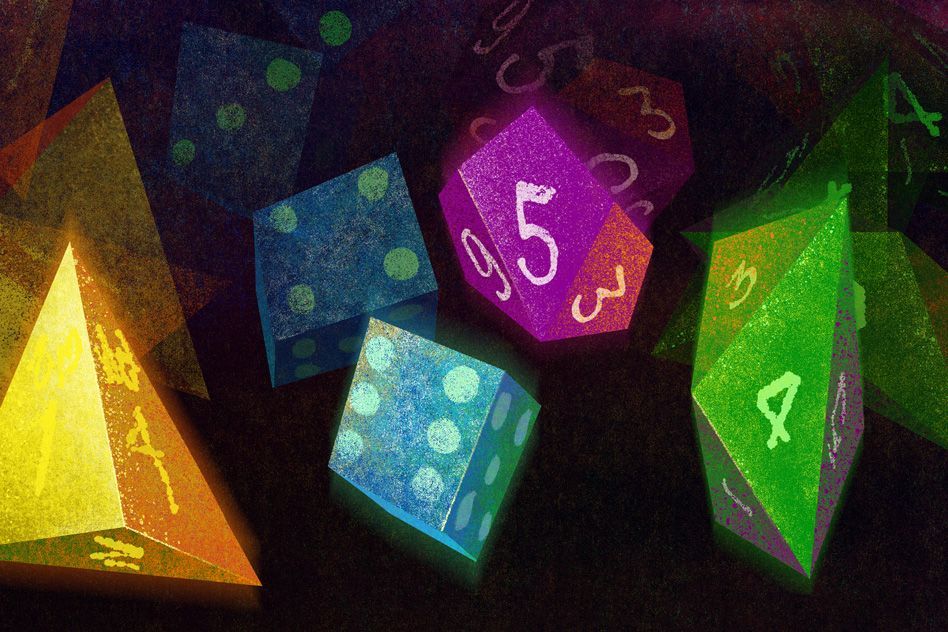 Algorithm quickly simulates a roll of loaded dice