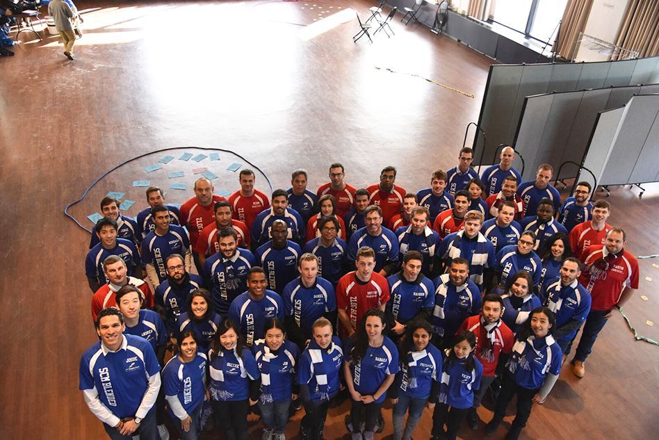 First class excels in “hybrid” master’s program