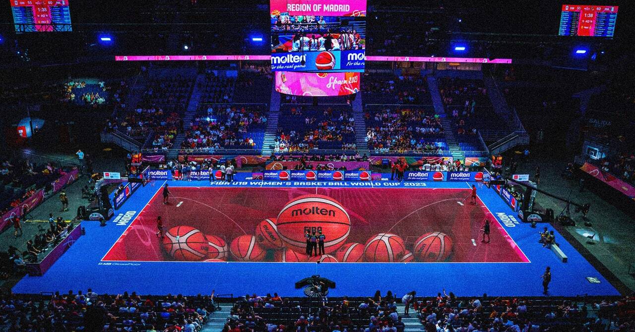 Who Knew Basketball Needed an Interactive LED Floor'
