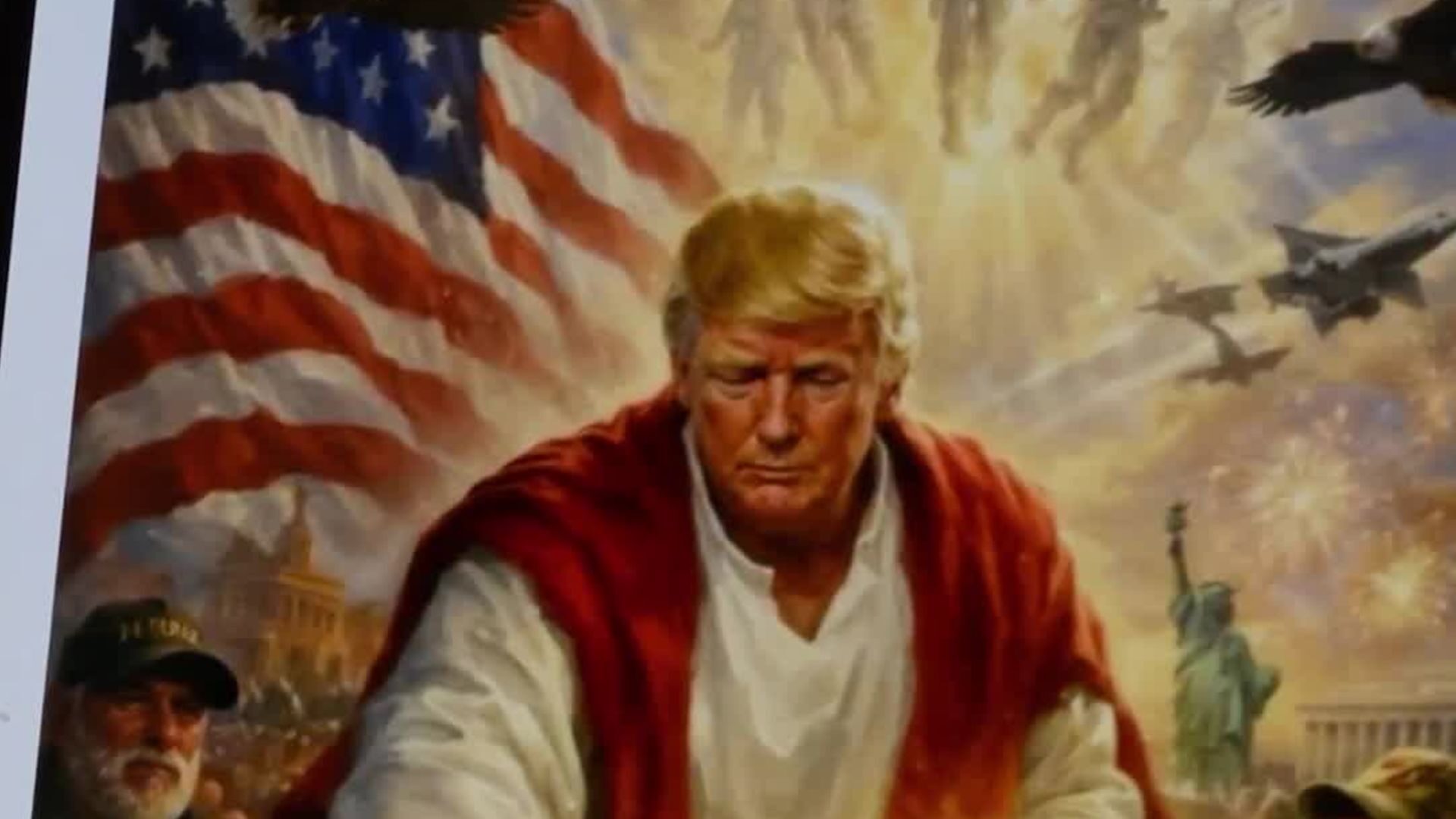Trump on 'AI Jesus' Picture: 'I Thought It Was Me as a Doctor'