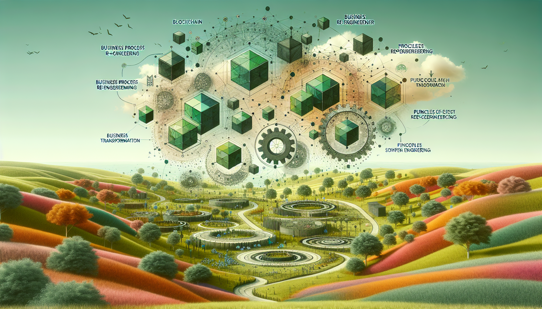 Blockchain and Principles of Business Process Re-Engineering for Process Innovation