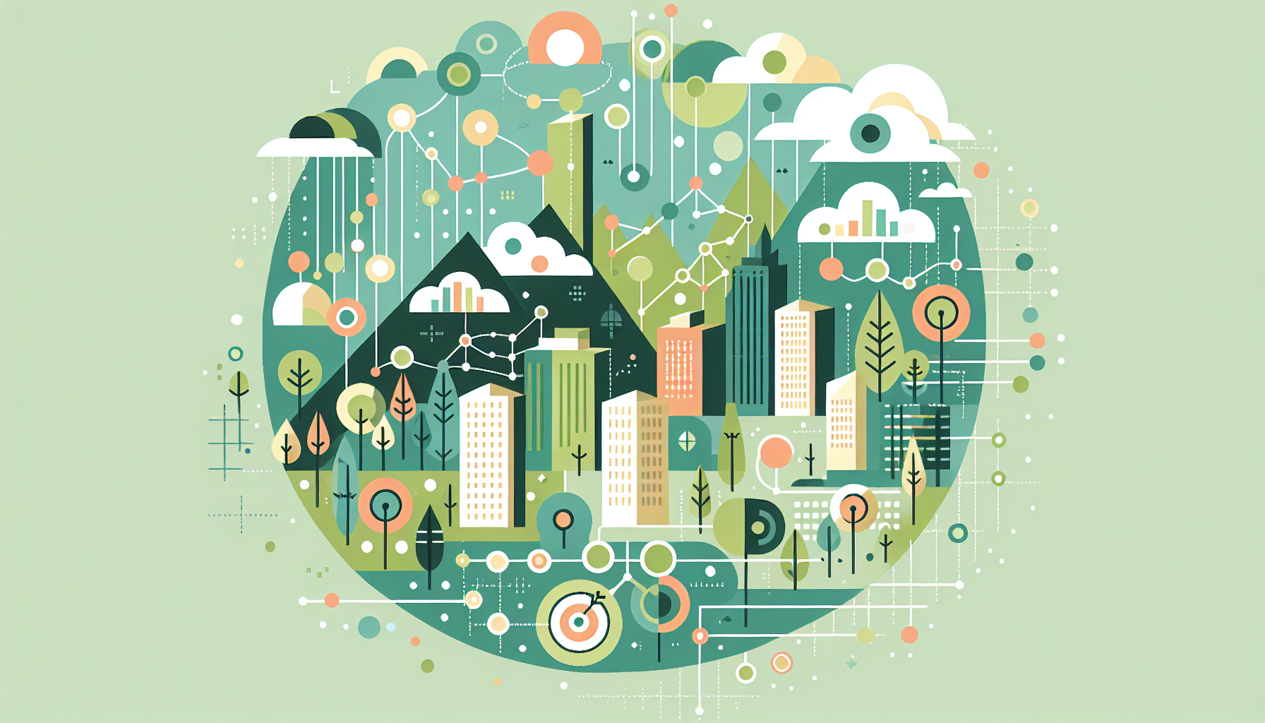 Multi-Scale Asset Distribution Model for Dynamic Environments