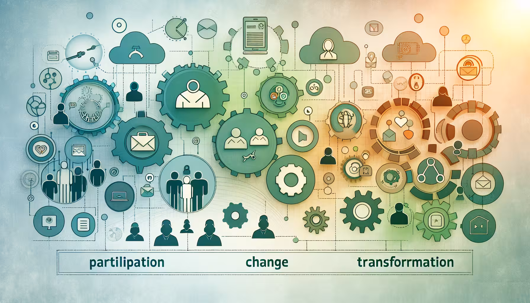 Designing for Participation and Change in Digital Institutions