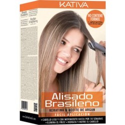 Kativa Keratina &amp;amp; Argan Oil Kit Lissage Brésilien (français)