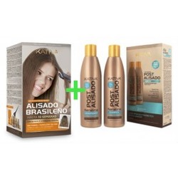 Kativa Keratina &amp;amp; Argan Oil Kit Alisado Brasileño + Kit Post Alisado (2x250ml)
