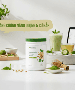TPBS Nutrilite Protein Powder - vị trà xanh protein tra xanh wed 4 1