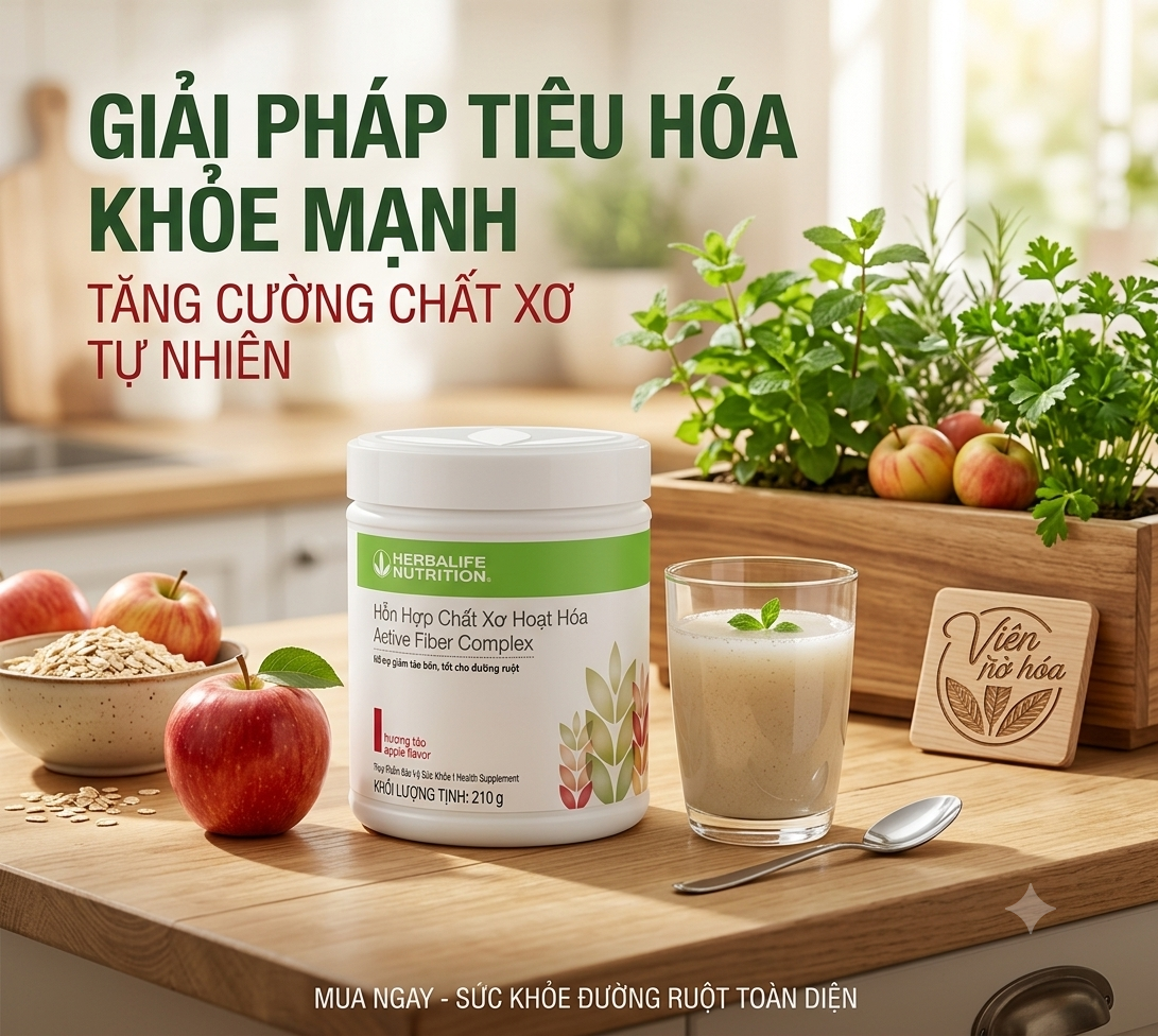 Hỗn Hợp Chất Xơ Hoạt Hóa (210g) (Táo) chat xo hoathoa wed2