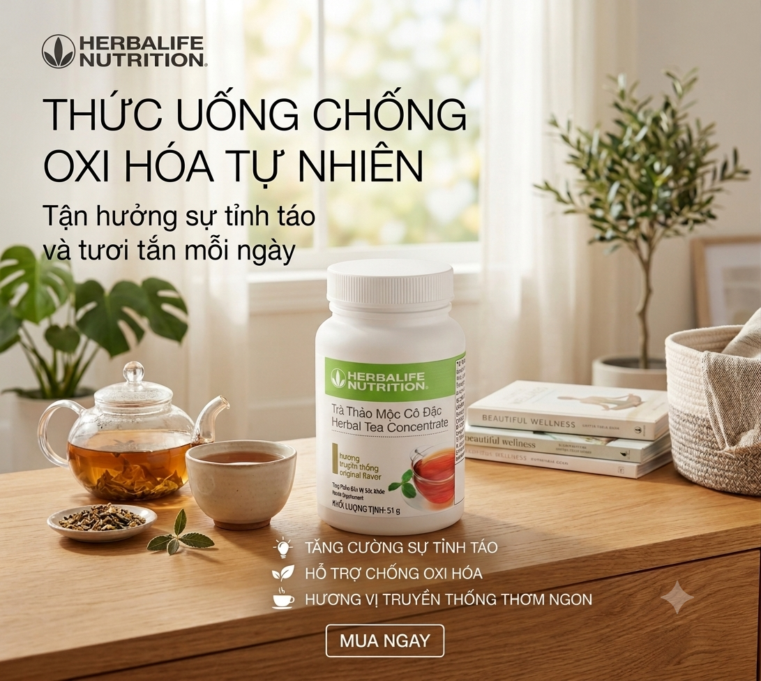 Trà Thảo Mộc Cô Đặc (51g) (Truyền Thống) tra thao moc tt wed 1