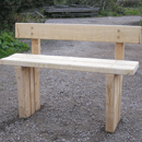 Rustic Parkland Bench