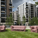 Chesterfield Three Piece Sculpture at The Olympic Village