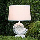 Ammonite Stone Effect Table Lamp - Base only