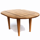 Wabi Sabi Oak Dining Table
