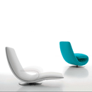 Ricciolo armchair and chaise longue