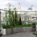 Stainless Steel Planters by S3i