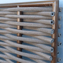 T-Profile Round Weave Fiber Panels