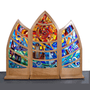 Stained Glass Screen