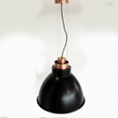 Copper Bell Jar Hanging Light