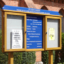 Oak Hardwood Notice Boards