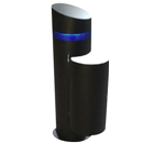 Sloped Top Supply Bollard
