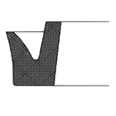 Single Acting Piston Seal - PDE