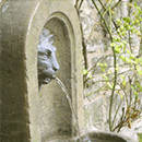 Wall Fountain with Lion Mask