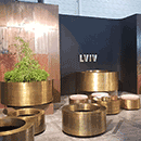 LVIV Brass Planters