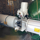 Rotork electro-hydraulic actuator installed at Spanish mountain range power plant