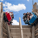 Dueling Dragon Wooden Roller Coaster