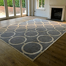 Handtufted Inset Rug