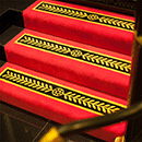 Handtufted Lobby Stairs