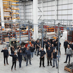 Percussion Play celebrates 'Enterprise in International Trade' Award 