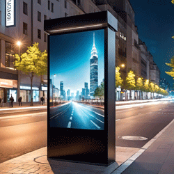 OUTDOOR FLOOR STANDING KIOSK