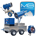 MB Dust Control Cannons for Effective Site Dust Management