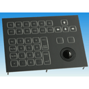 36 key  Commander keyboard with 25 mm trackball