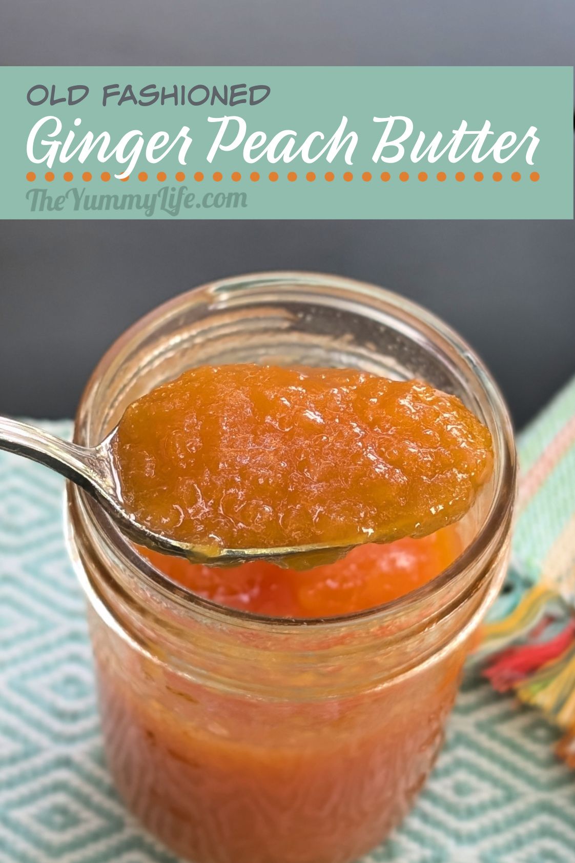 Ginger Peach Butter