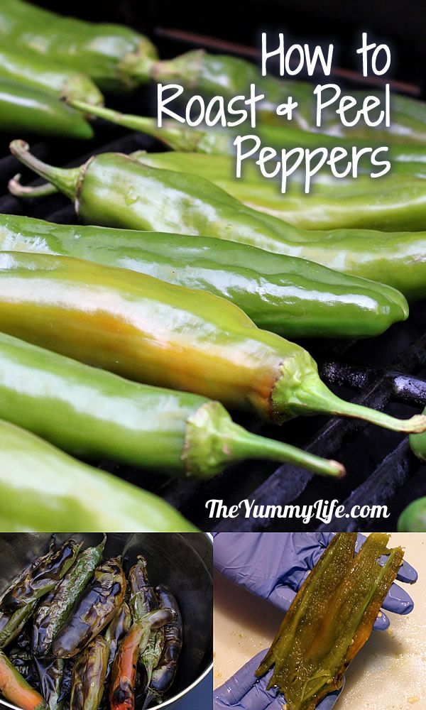 How to Roast and Peel Peppers
