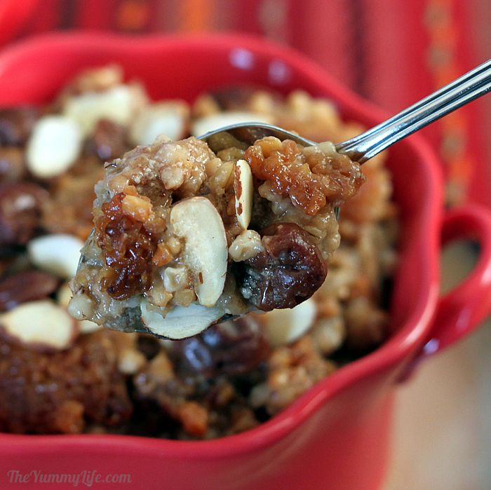 Cherry and Toasted Almond Overnight Oats