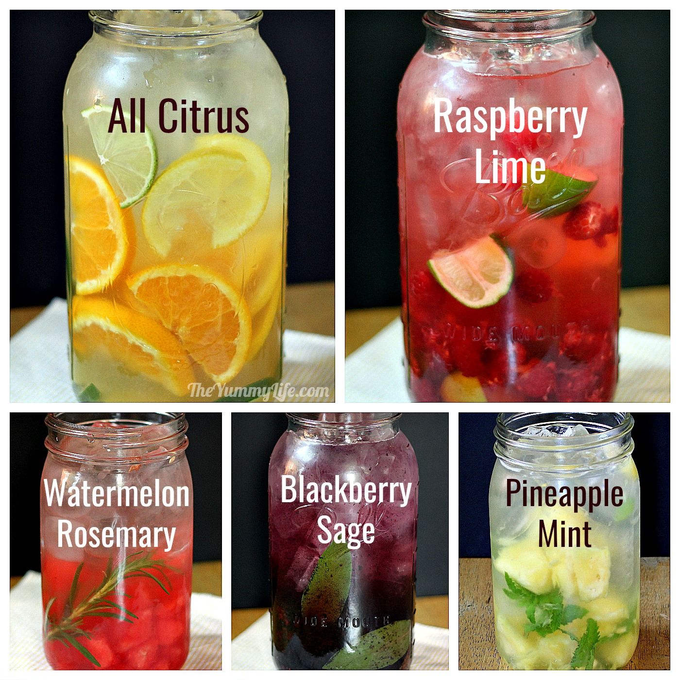 Flavored Water Recipes
