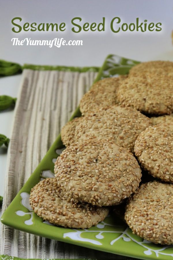 Sesame Seed Cookies
