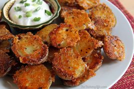 Parmesan Garlic Roasted Baby Potatoes