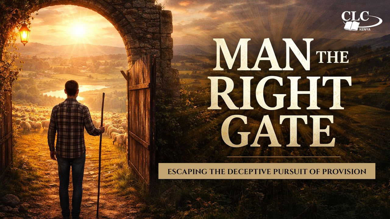 Man, The Right Gate: Escaping the Deception by Patrick Omukhango YouVersion plan image