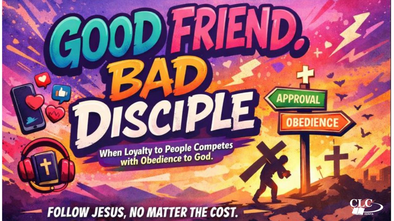 Good Friend, Bad Disciple: When Loyalty to People Competes With Loyalty to God by Patrick Omukhango YouVersion plan image