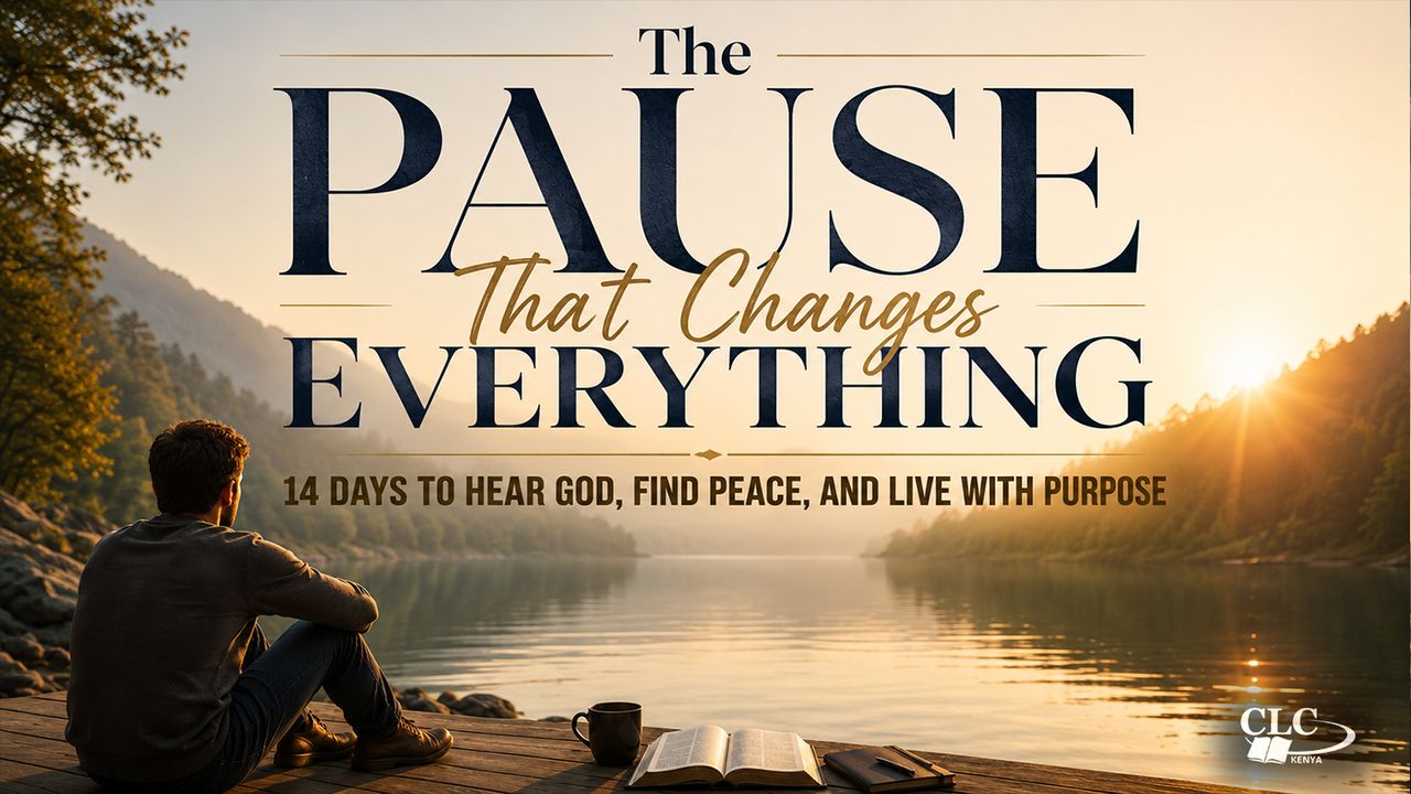 The Pause That Changes Everything by Jackline Ingasian YouVersion plan image
