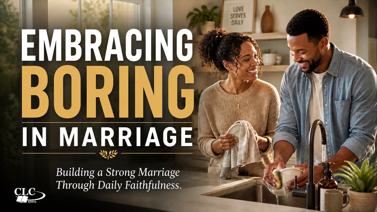 Embracing Boring in Marriage by Patrick Omukhango YouVersion plan image