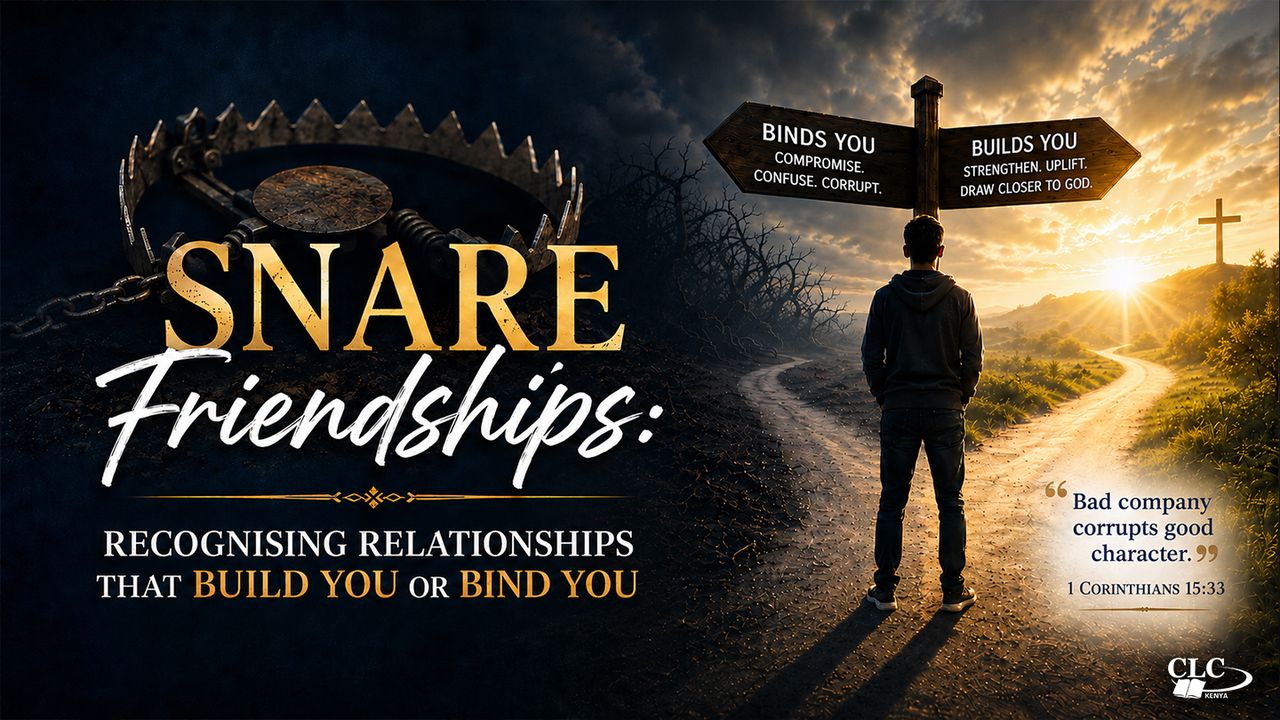 Snare Friendships by Patrick Omukhango YouVersion plan image